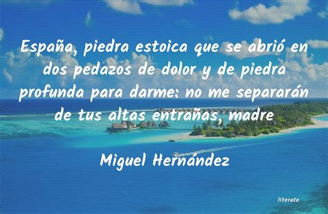 Poemas De Miguel Hernandez Para Niños Literato