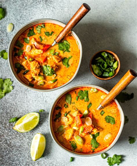 Soup curry is a hokkaido favorite. Thai Red Curry Chicken Soup (Whole30, Paleo, Low-Carb ...