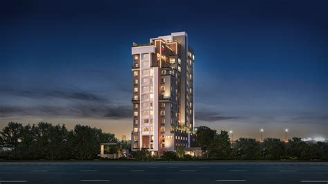 Skyline City Light Luxury Apartments In Thrissur Skyline Builders