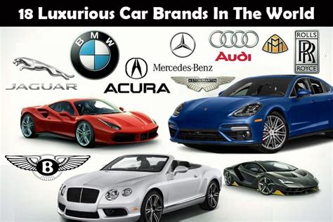 The german luxury car brand offers a range of sports cars. Luxurious Car Brands | 18 Luxury Car Brands in the World ...