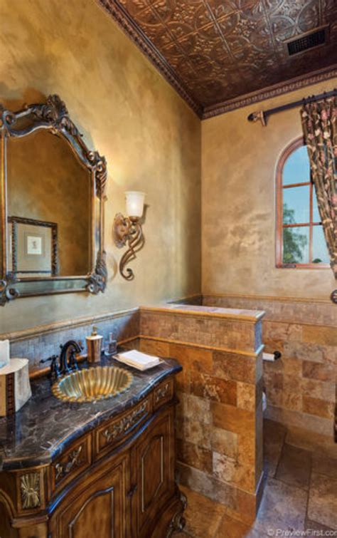 Tuscan Style Homes Tuscan House Dream Bathrooms Beautiful Bathrooms