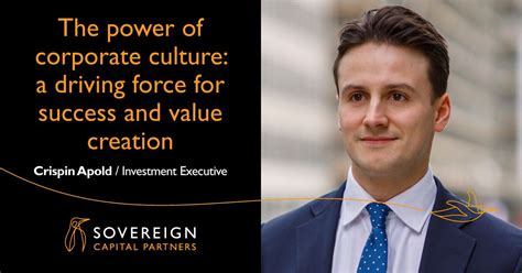 Sovereign Capital Partners On Linkedin The Power Of Corporate Culture
