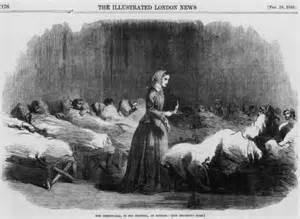 During the Crimean War - Florence Nightingale: "The Mother of Modern