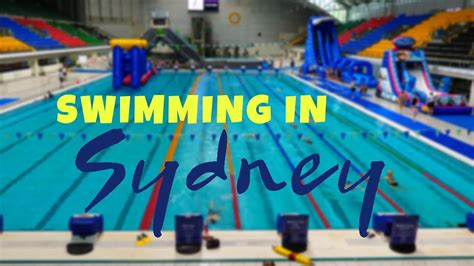Swimming In Sydney Olympic Park Aquatic Centre And Bondi Beach Youtube