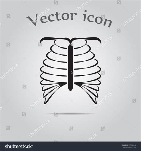 Human Chest Icon Stock Vector Royalty Free 393348148 Shutterstock