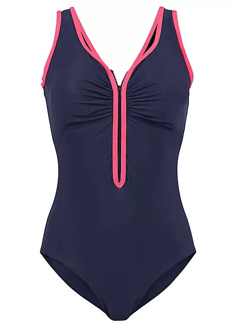 Dark Blue Shaper Swimsuit By Bpc Bonprix Collection By Bpc Selection