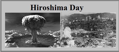 Hiroshima Day 2020 History Facts And Impacts