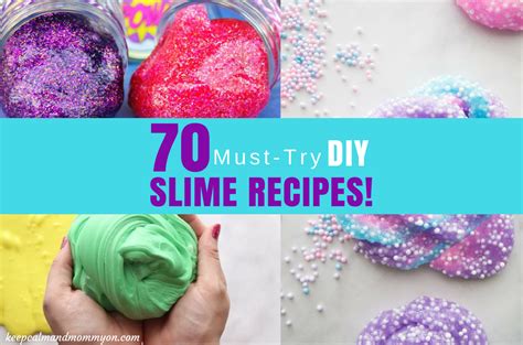 The Ultimate Slime Recipe List Keep Calm And Mommy On Slime Recipe