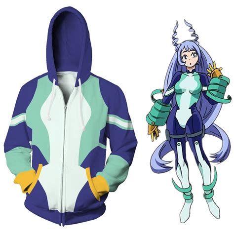 Asian Size Unisex Anime Nejire Hado Cosplay Costume 3d Halloween Jacket