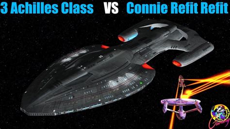 Can 3 Achilles Class Take Down Connie Refit Refit Star Trek Ship Battles Bridge Commander