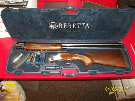 Rifle, shotgun & pistol cases gun parts choke tubes. Beretta 686 Onyx Over under shotgun w/original case