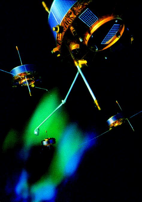 The Cluster Mission Esas Space Fleet To The Magnetosphere