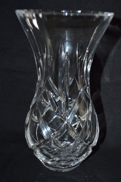 Very Heavy Lead Crystal Vase