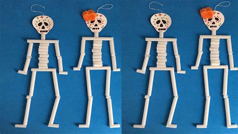 Como Hacer Un Esqueleto Halloween Decorations Decoraciones Para Día