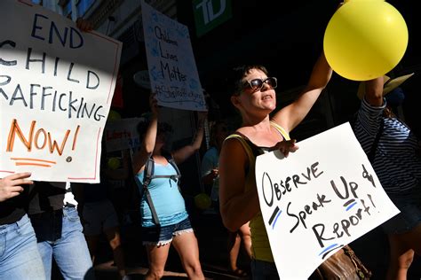 it s real and it s here newly formed chapter of anti sex trafficking group marches downtown