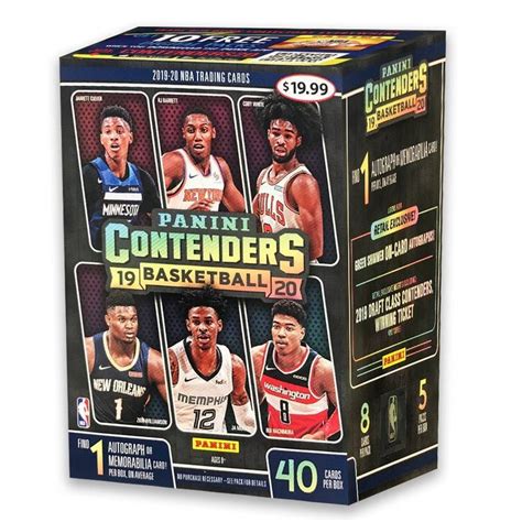 These cards feature one or more players of the national basketball association. 2019 NBA Contenders Basketball Trading Card Blaster Box in 2020 | Trading card box, Trading ...