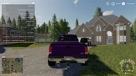 2006 Ford Powerstroke Gwr27yt V10 Fs19 Farming Simulator 19 Mod