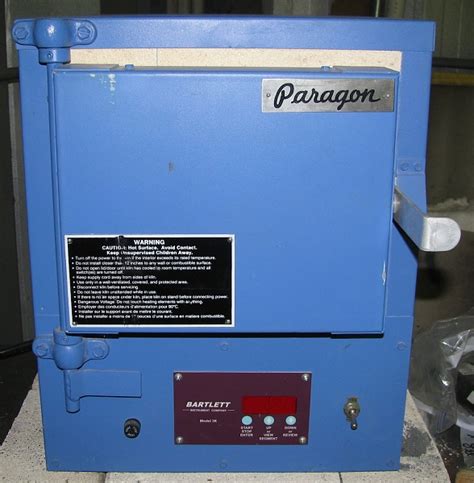 For Sale Paragon S0676 3 Glass Fusing And Annealing Kiln Never Been