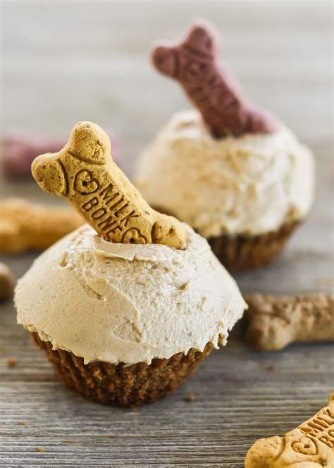 Peanut Butter And Banana Pupcakes Recipe With Images Dog Cake