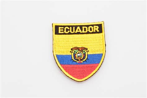 Ecuador Shield Patch Flag Matrix