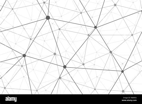 Vector Wireframe Connecting Background Connection Concept Stock Vector
