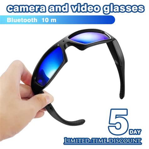 Smart Glasses With Video Camera Upgraded Version Dv Bluetooth Stereo