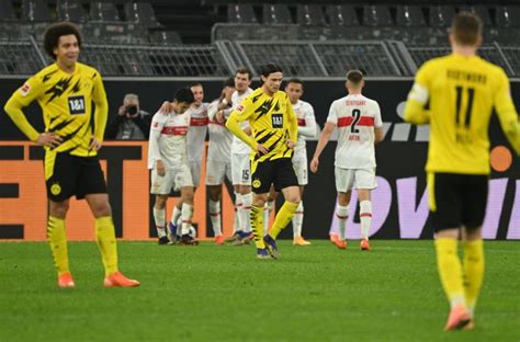 Relevant information for stuttgart — dortmund: Borussia Dortmund 1-5 Stuttgart: Talking points from embarrassing defeat