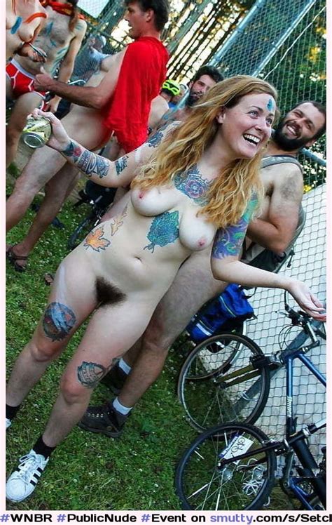 Wnbr Publicnude Event Redhead Ink Hairypussy Naturalbush Perkytits Nude