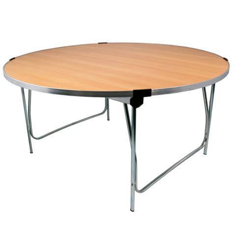 Gopak Round Folding Table 5ft Laminate Top Tables