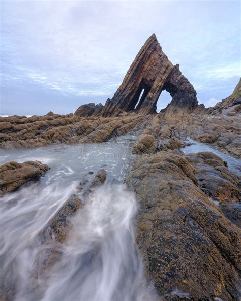 Blackchurch Rock Near Hartland On The North Devon Coast Uk Stock Photo