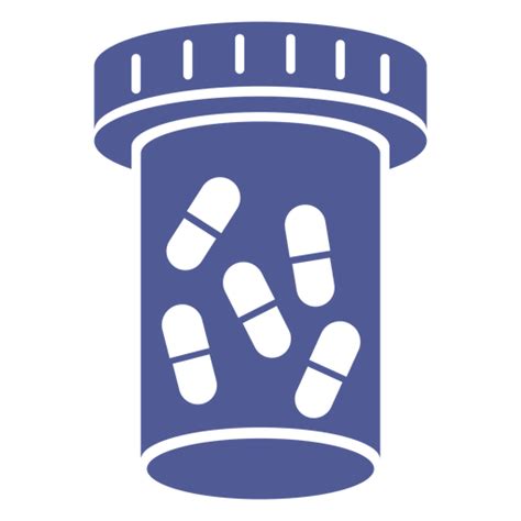 Capsules Pills Container Monochrome Transparent Png And Svg Vector File