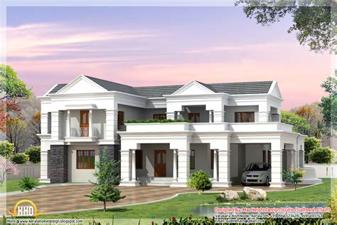 Indian Style 3d House Elevations Kerala Home Design And