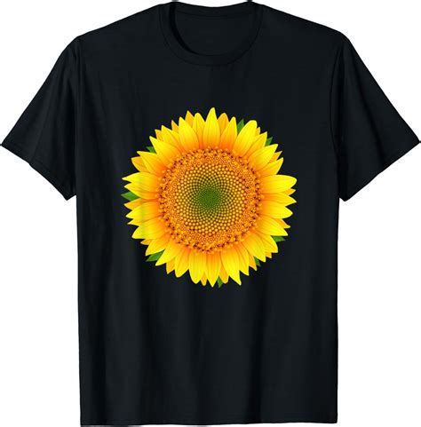 Sunflower Flower T Shirt Uk Fashion