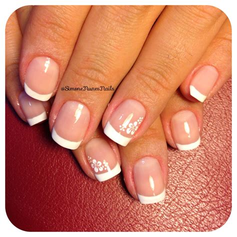 White Tip Nails French Nails Fire Nails French Nails White Tip Nails