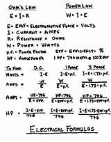 Electric Generator Formula Pictures