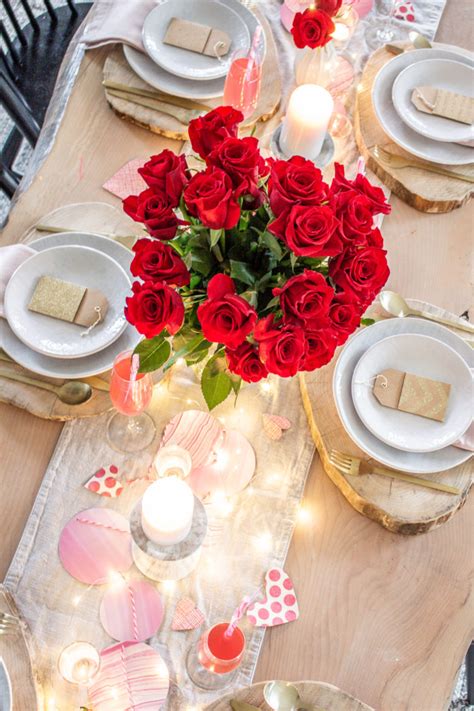 Classy Valentines Day Table Decor Taryn Whiteaker Designs