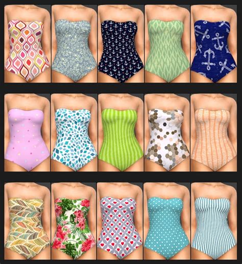Sims 4 Swimsuit Downloads Sims 4 Updates Page 32 Of 108
