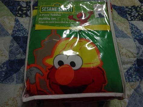 It's possible you'll found one other elmo toddler bedding higher design ideas. **SALE**ELMO Sesame Street Construction Zone Toddler ...