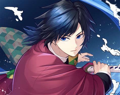 Demon Slayer | Giyu Tomioka Water Hashira 4K wallpaper download