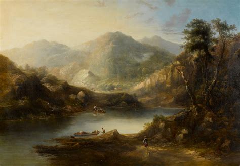 English School Early 19th Century A Mountainous Highland Landscape