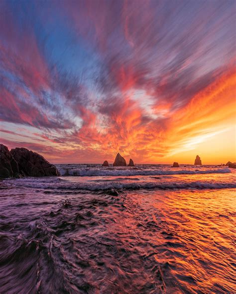 Interesting Photo Of The Day Demartin Beach Sunset