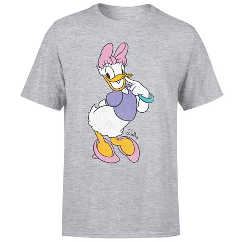 Disney Daisy Duck Classic T Shirt Grey IWOOT UK