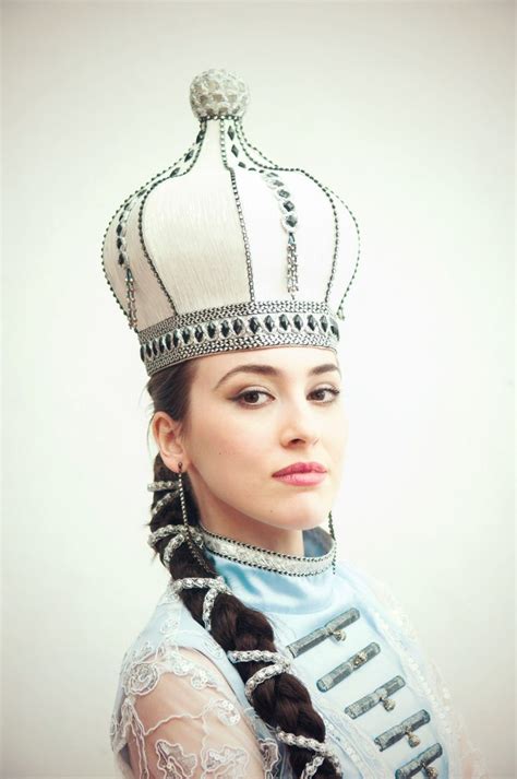 Circassian Woman In Traditional Costume