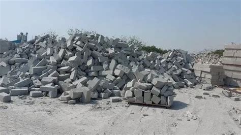 Autoclaved Aerated Concrete Blocks Aac Lightweight Khangar For Sunken