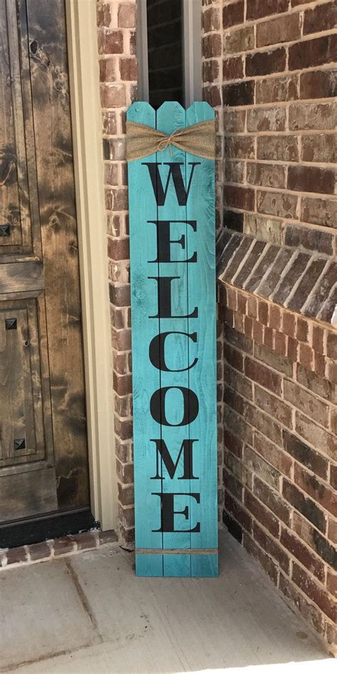 10 Welcome Sign Front Porch