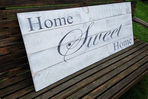 Large Farmhouse Sign 52 Large Rustic Sign Wood Sign Etsy