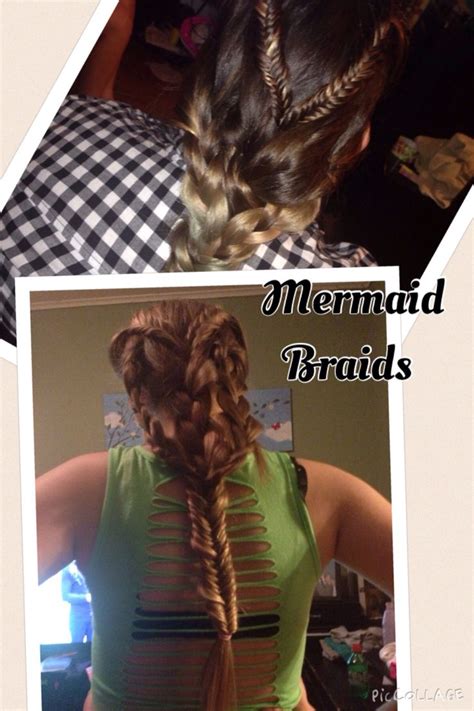 Mermaid Braids By Samantha Webster Mermaid Braid Braids Hair Styles