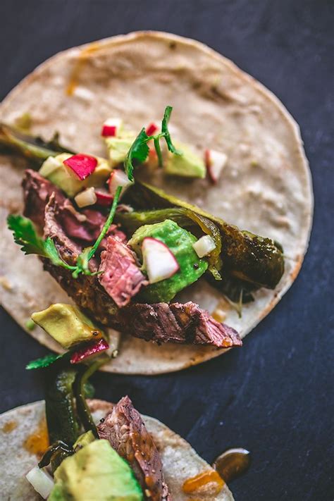 Grilled Steak Poblano Pepper Tacos — Insolence Wine Recipe