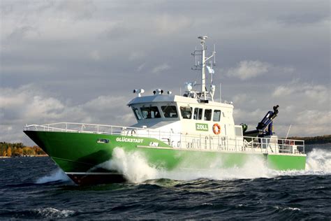 Patrol Boat Glückstadt Uki Workboat Inboard Aluminum Gl