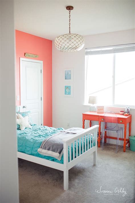 Peach is a great option for a kitchen. Sacramento Lifestyle Photographer Kaitlyn's Mermaid Room ...